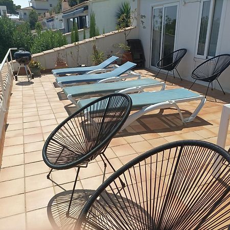 "La Terrasse De La Mer 8" -Climatisation-Wifi-Bbq -Piscine-Parking เบกูร์ ภายนอก รูปภาพ