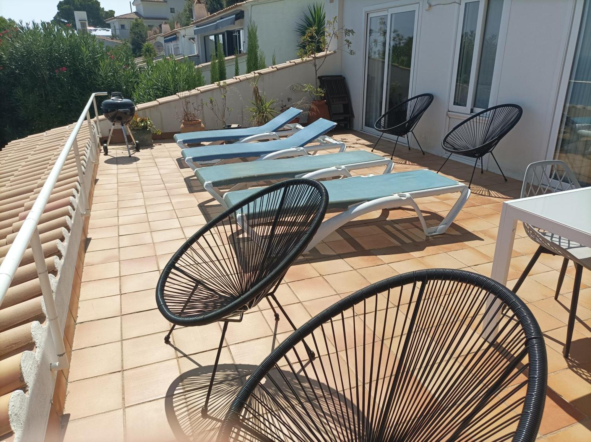 "La Terrasse De La Mer 8" -Climatisation-Wifi-Bbq -Piscine-Parking เบกูร์ ภายนอก รูปภาพ